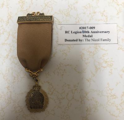 RC Legion 60th Anniversary Medal