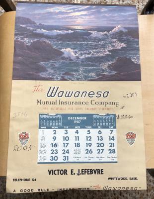 The Wawanesa Mutual Insurance Company Calendar