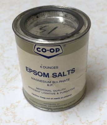 Co-op Epson Salts Container 