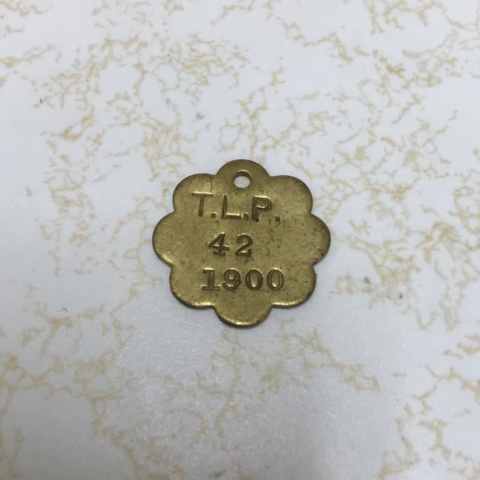 1900 Dog Tag