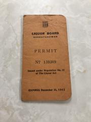 Liquor Board Permit