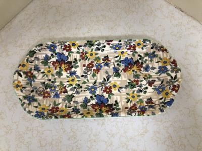 Rectangular Plate - Floral - Wedgewood