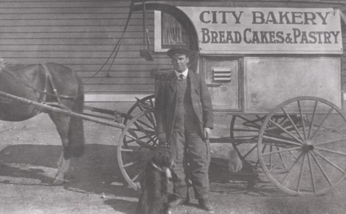 City Bakery Delivery Wagon