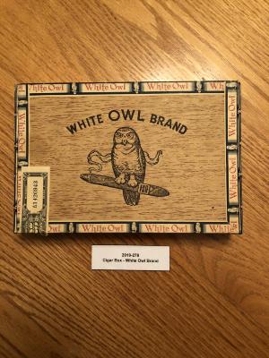 Cigar Box - White Owl Brand