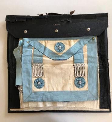 Masonic Apron - J.A. Baskie