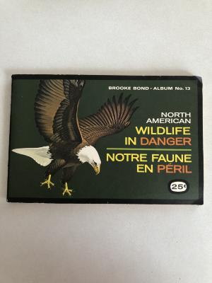 Picture Card Album - North American Wildlife in Danger