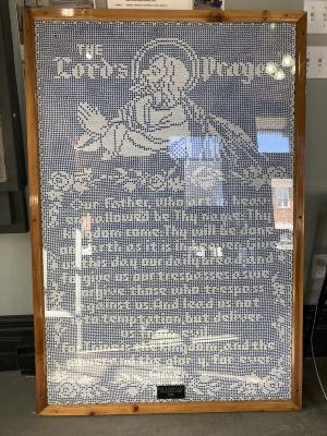 Crochet Picture - Lord's Prayer