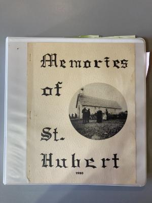 Book - Memories of St. Hubert 1980