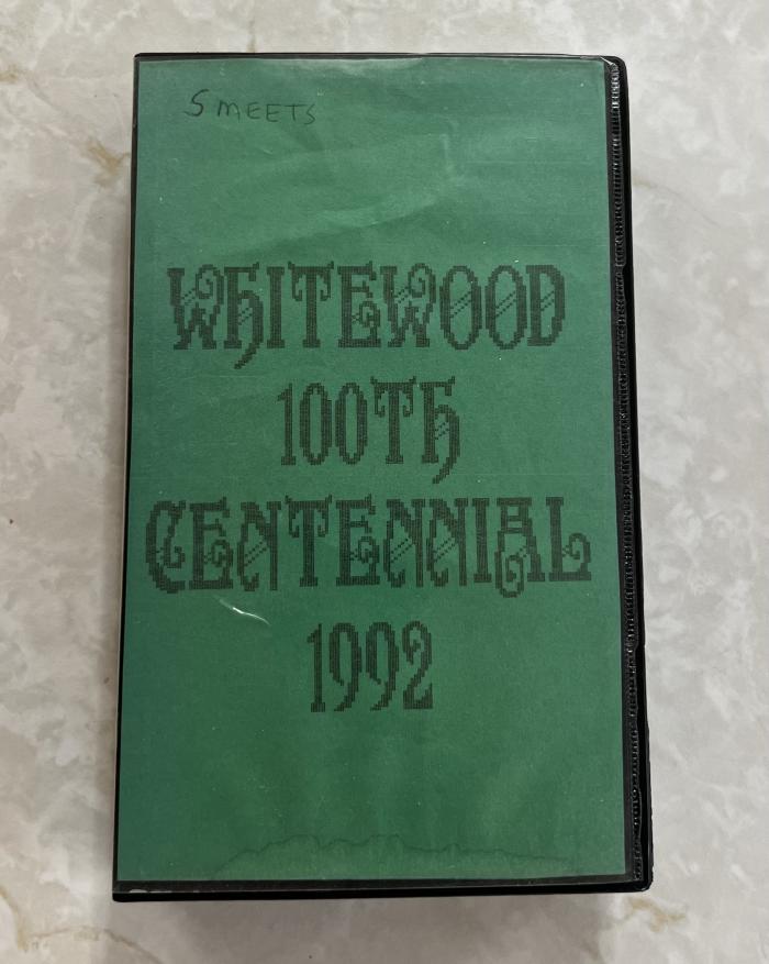 Whitewood 100th Centennial 1992 VHS