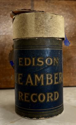 Gramophone cylinder record