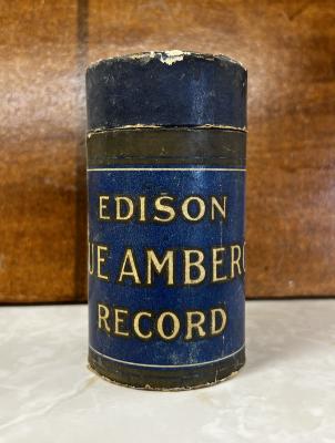 Gramophone cylinder record