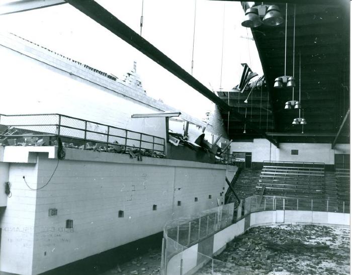 Civic Centre Storm Damage (1975-07)