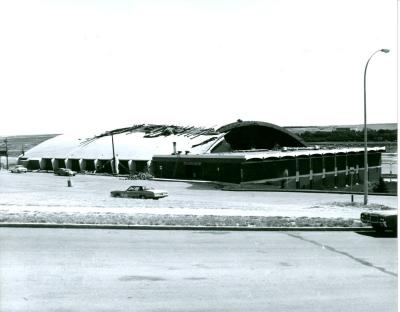 Civic Centre Storm Damage (1975-07)