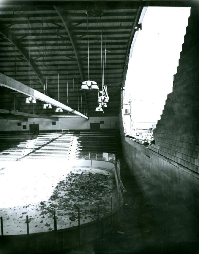 Civic Centre Storm Damage (1975-07)