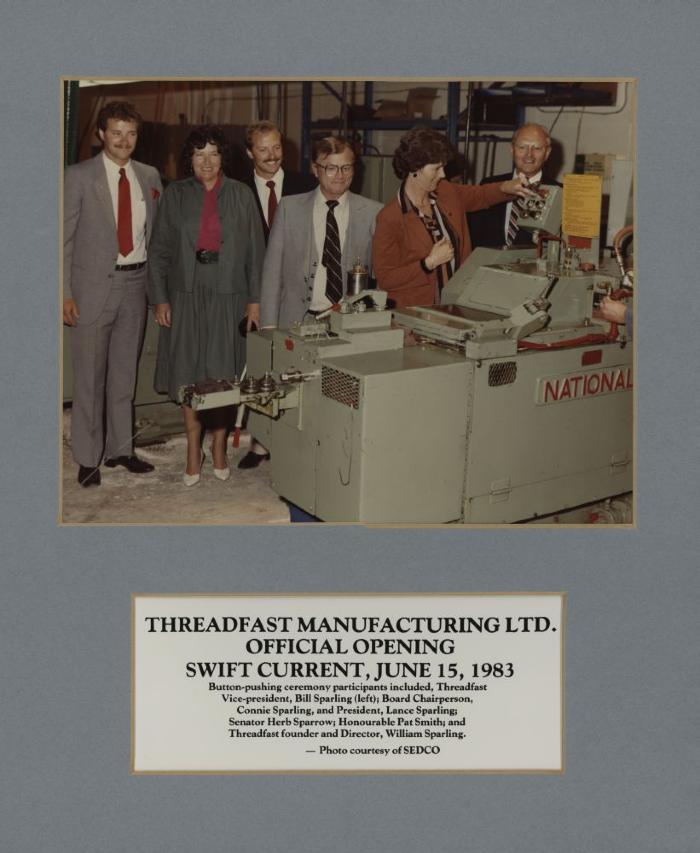 Threadfast Manufacturing Limited Opening (1983)