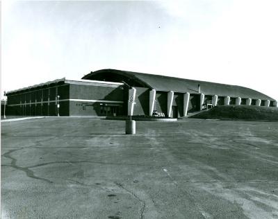 Civic Centre Storm Damage (1975-07)