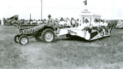 Kinette Club 'K Girls' Frontier Days Float (1945)