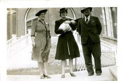 Robert Garry Turp's Christening at Know Church (1944)