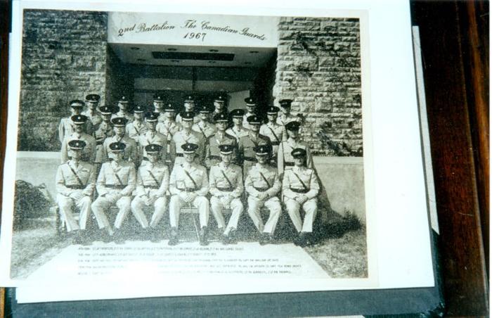 Officers of the 2nd Battalion of the Canadian Guards