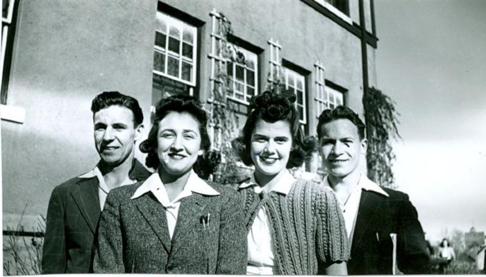 Swift Current Comprehensive Institute Cheerleaders & Music/Literature Committee (1941-1942)