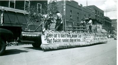 Frontier Days Parade GMC Float (c.1955)