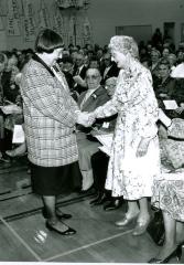 Lieutenant Governor of Saskatchewan Sylvia Fedoruk and Dignitary