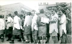 Swift Current Collegiate Institute Freshie Parade (c.1955)