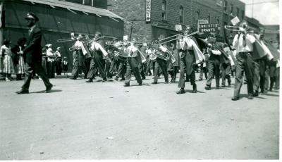 Frontier Days Parade Boys Band (c.1955)