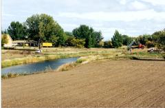 Swift Current Creek Walking Bridge Construction (c.2002)