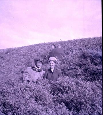 Unidentified Woman in Field