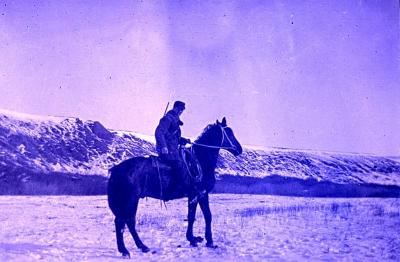 Unidentified Man on Horse