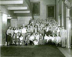 Swift Current Boys Band and Troupe in Toronto (1952)