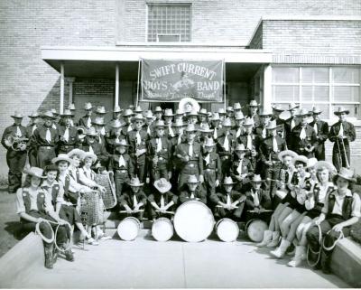 Swift Current Boy's Band Group (1952)