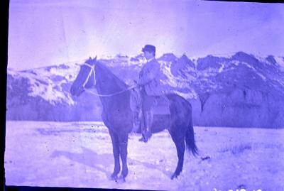 Unidentified Man on Horse