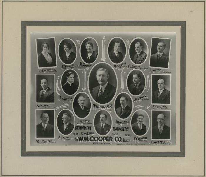 W.W. Cooper Company Staff (1933)