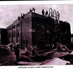 Metropolitan Methodist Church Construction, Swift Current (1912)