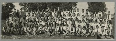 Canadian Girls In Training Camp, Lumsden, Saskatchewan (1924)