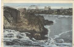 Reversing Falls at Low Tide, Saint John, New Brunswick Postcard