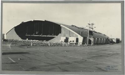 Civic Centre Storm Damage (1975-07)