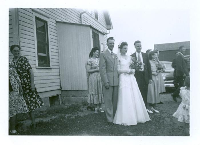 Elise & Carl Carlberg Wedding (1949)