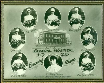 Swift Current General Hospital Graduating Nurses (1925)