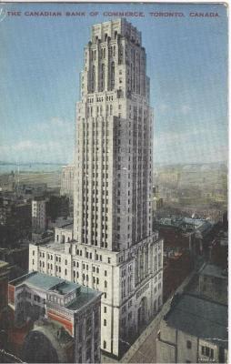 Canadian Imperial Bank of Commerce, Toronto, Canada Postcard