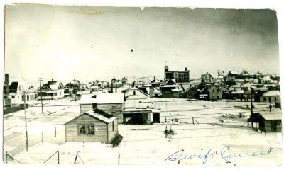 East From Swift Current Postcard (c.1918)