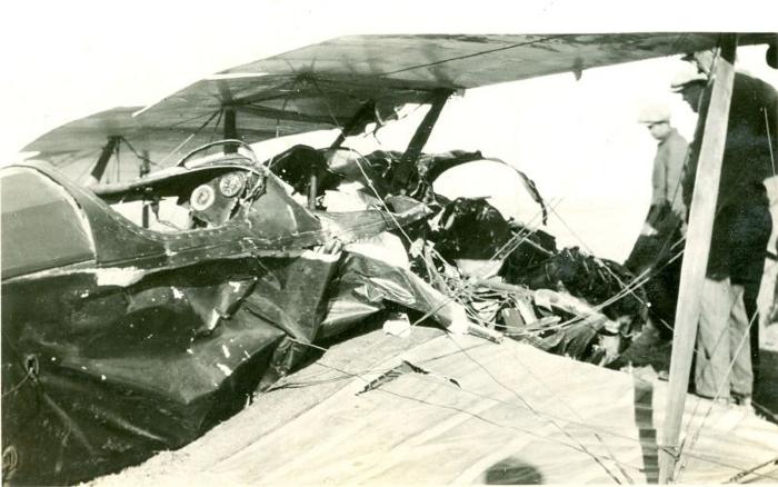 Plane Crash at Swift Current (1930)