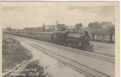 Imperial Limited, Kenora, Ontario Postcard