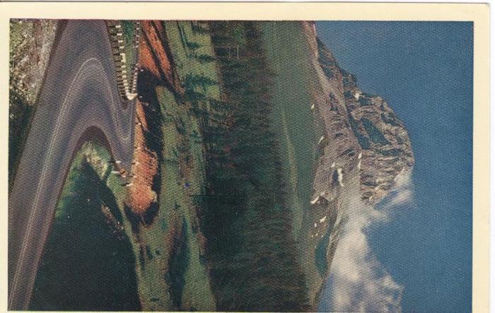 Crowsnest Peak, Alberta Postcard