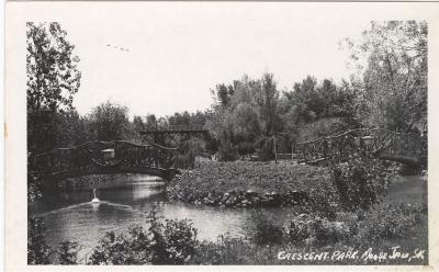 Crescent Park, Moose Jaw Postcard