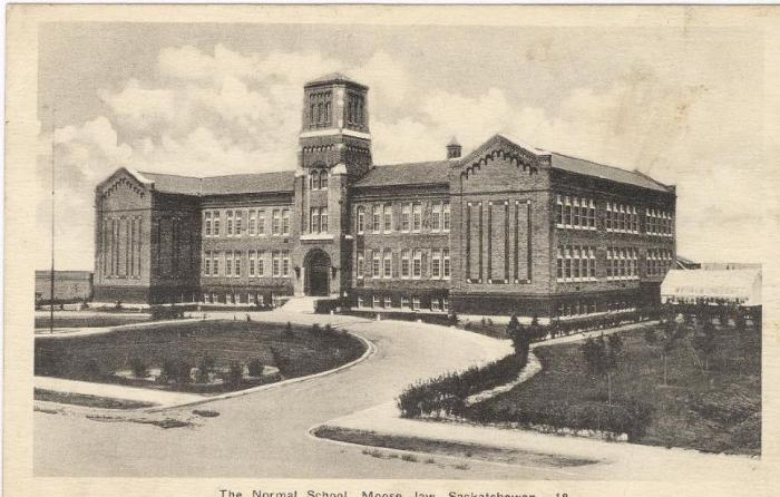 Moose Jaw Normal School Postcard