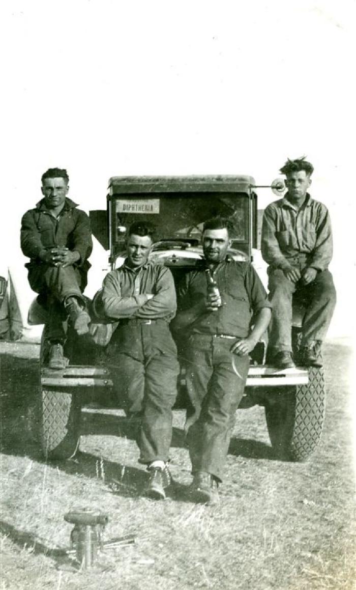 Gull Lake District Road Construction Crew (1930)