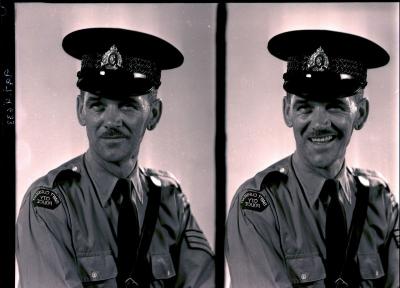 Negative;Roy Hart, Swift Current City Police Chief (1953)